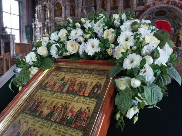 украшение аналойной иконы