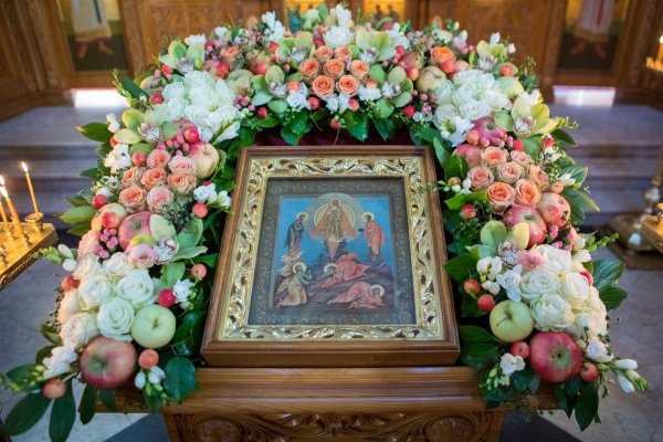 храмовая флористика преображение господне