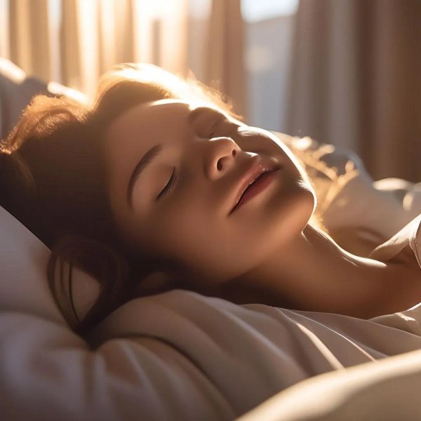 Девушка проснулась