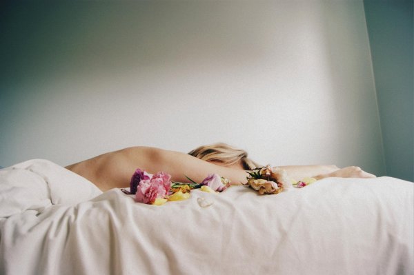 Девушка проснулась