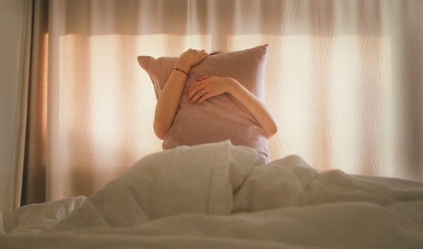 Девушка проснулась