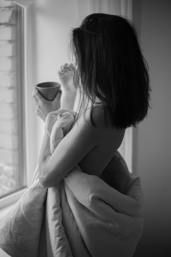 Девушка проснулась