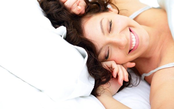 Девушка проснулась