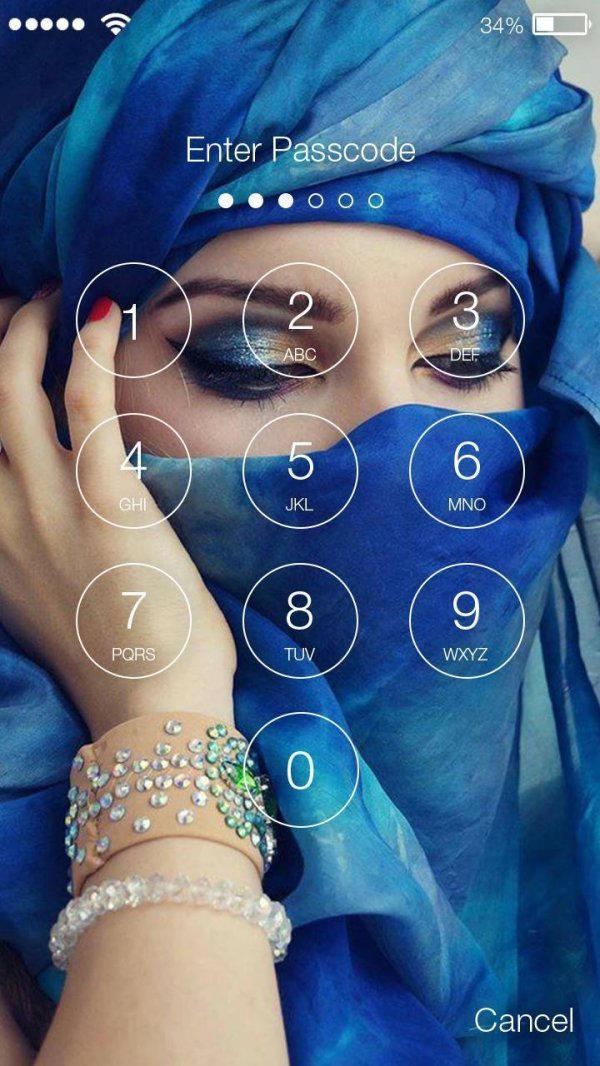 Девушка арабски