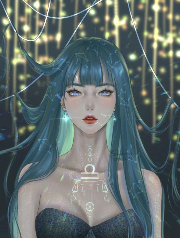 Девушка весы