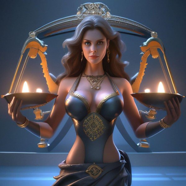 Девушка весы