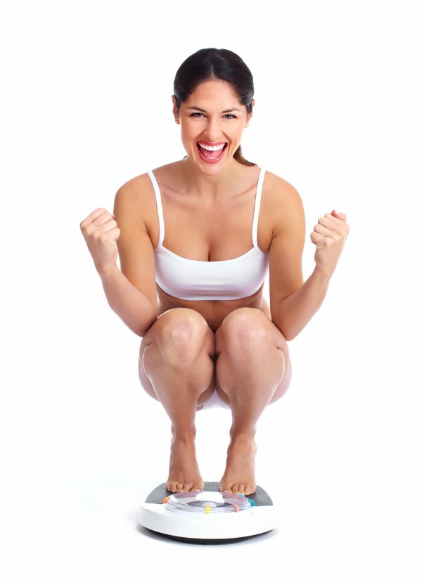 Девушка весы