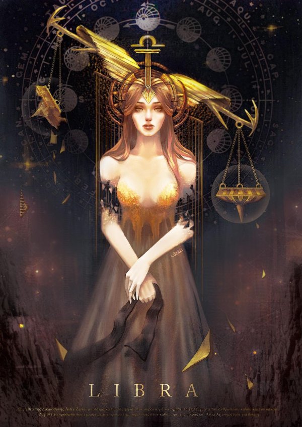 Девушка весы