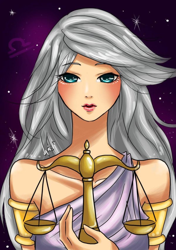 Девушка весы