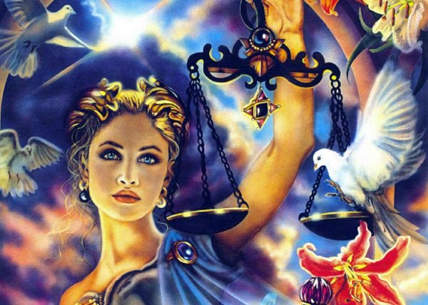 Девушка весы