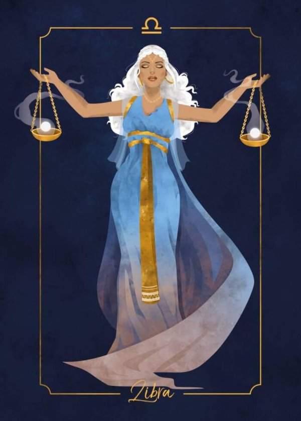 Девушка весы