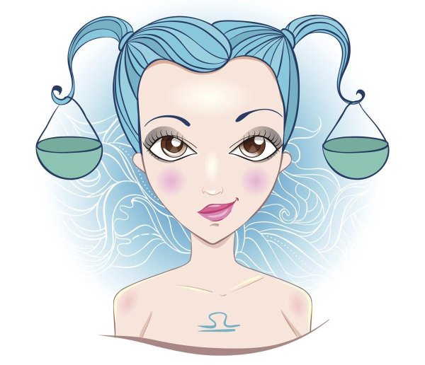 Девушка весы