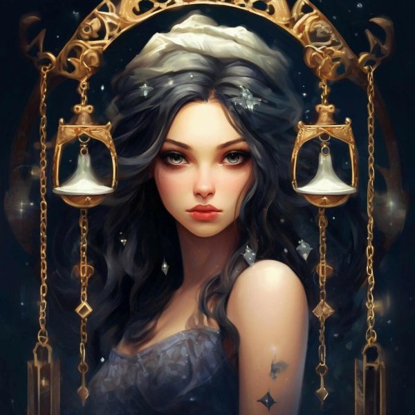 Девушка весы