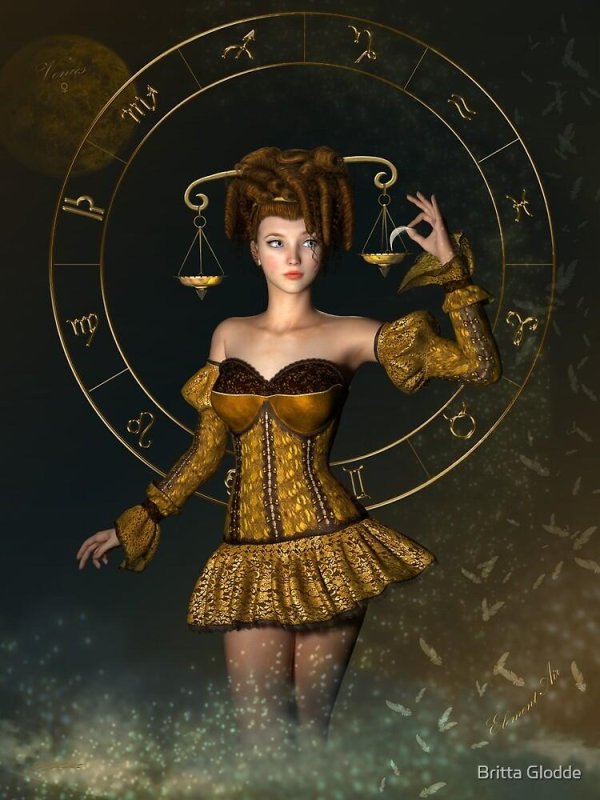 Девушка весы