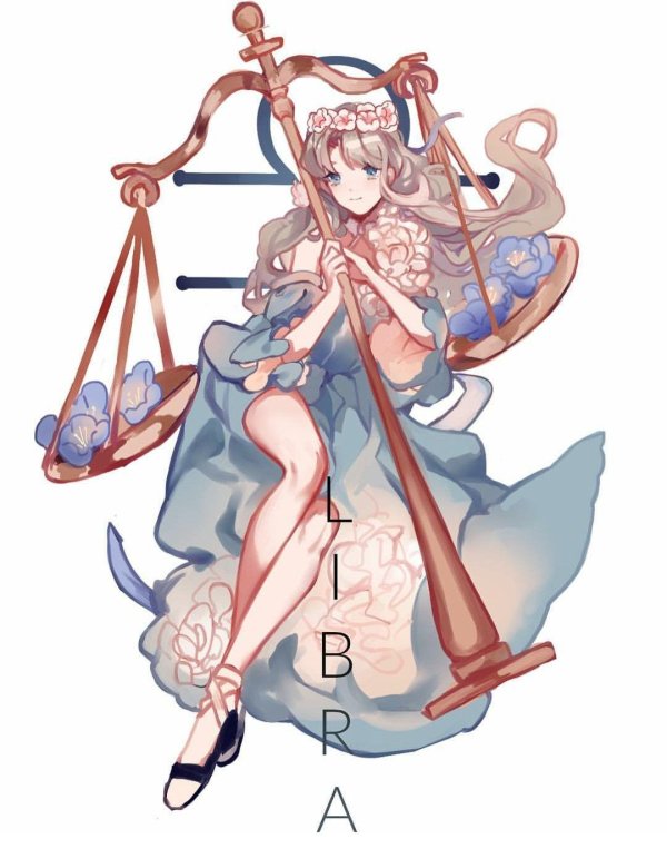 Девушка весы