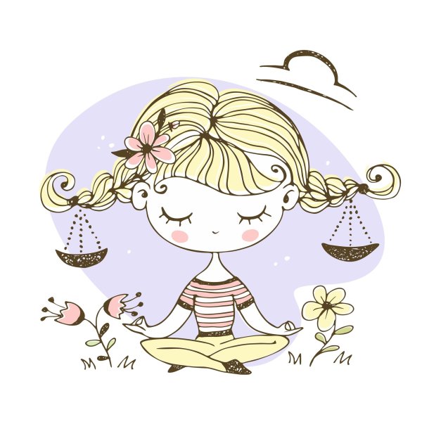 Девушка весы