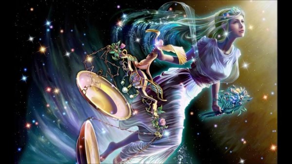 Девушка весы