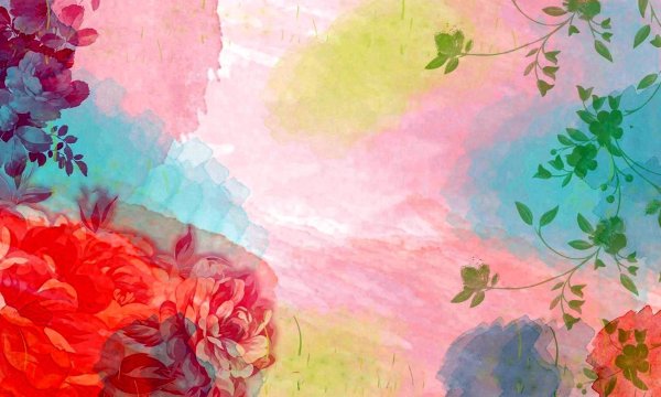 акварельные фоны