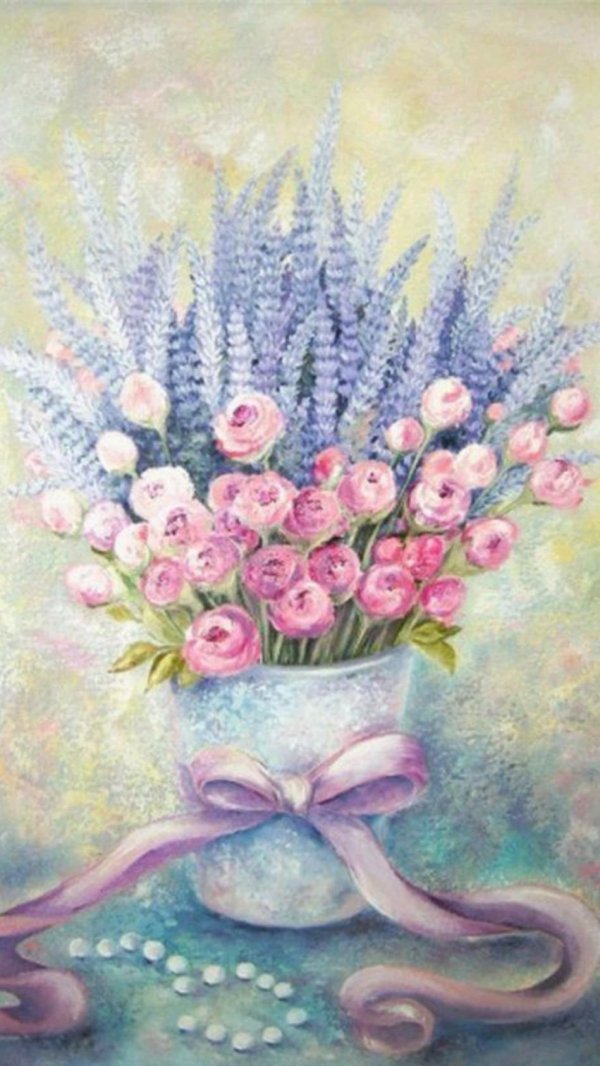 картина лаванда