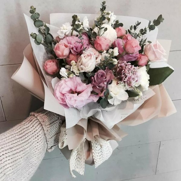 стильные букеты