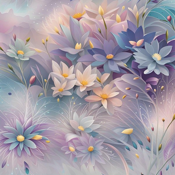 красивая цветок