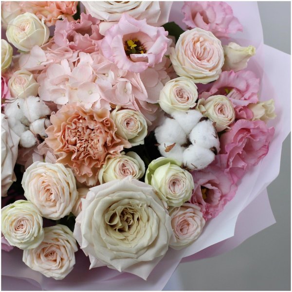 пионовидная кустовая роза