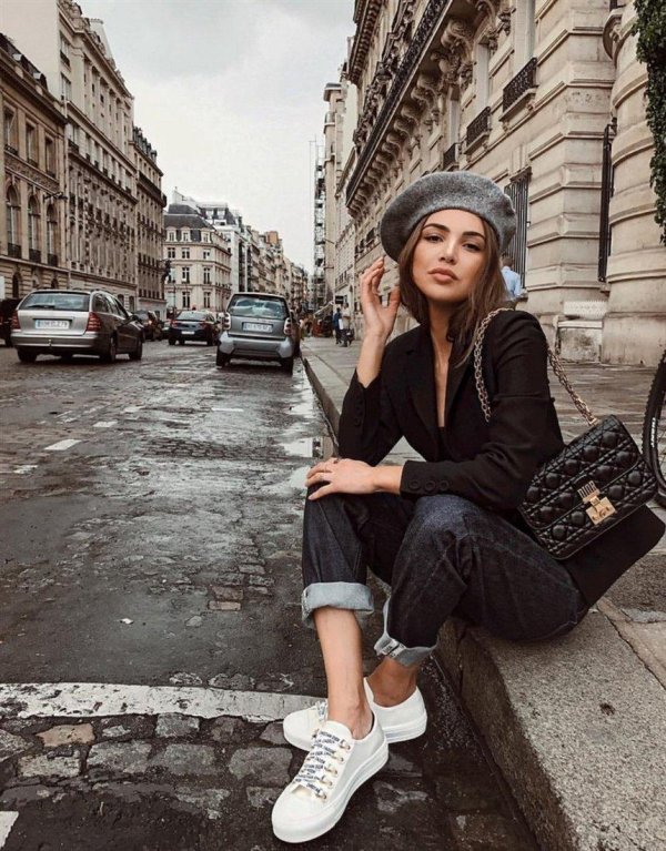 Девушка мода