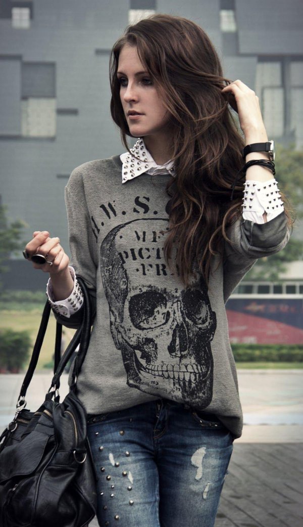 Девушка мода