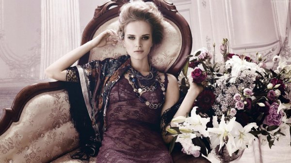 Девушка мода