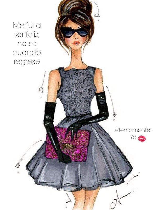 Девушка мода