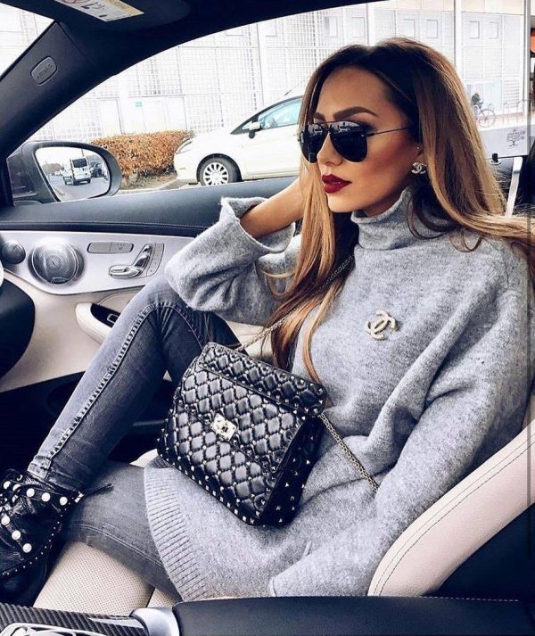 Девушка мода