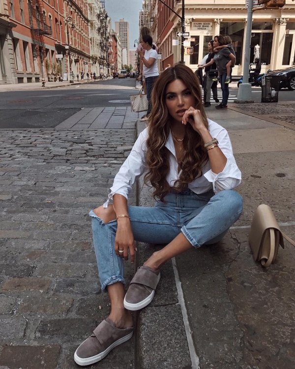 Девушка мода