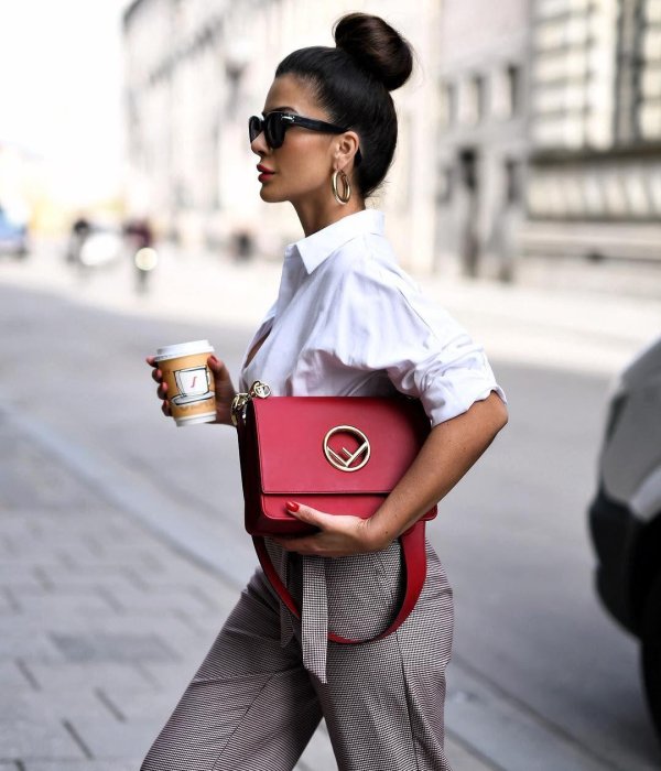 Девушка мода