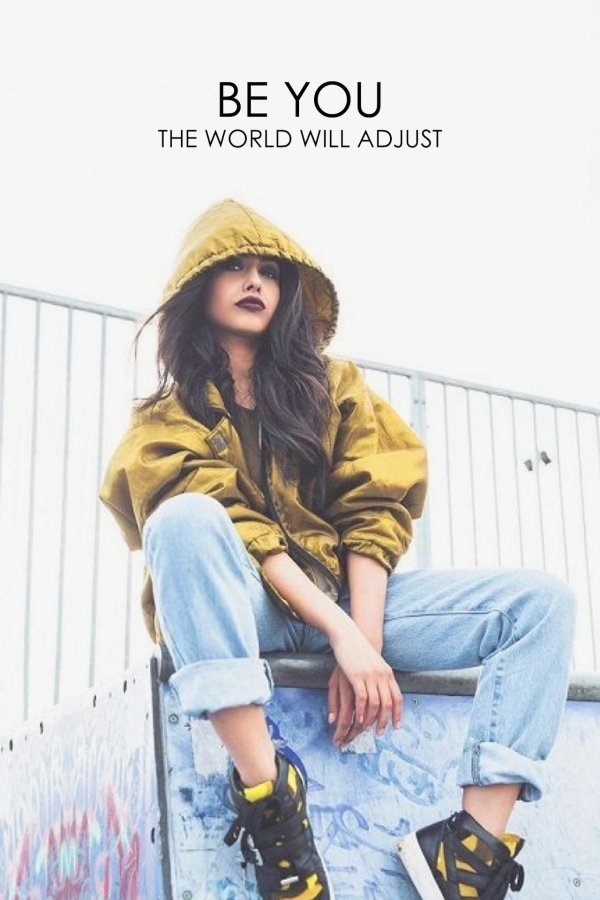 Девушка мода