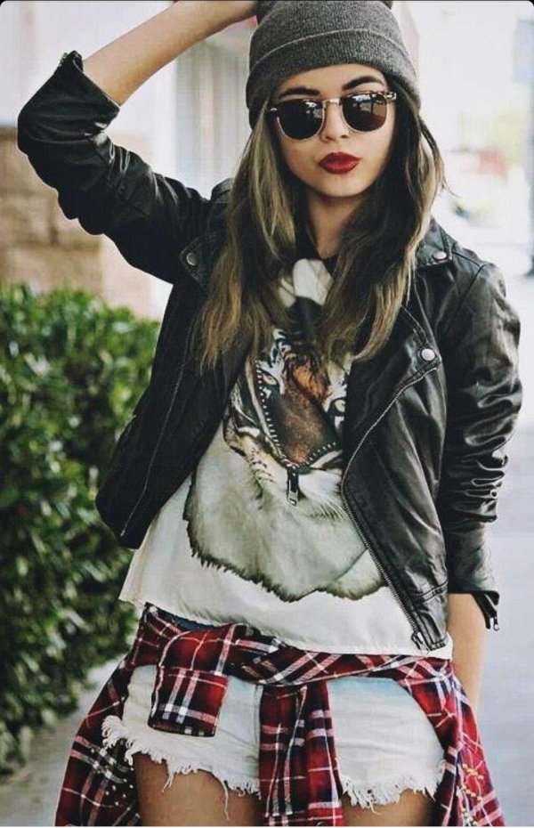 Девушка мода