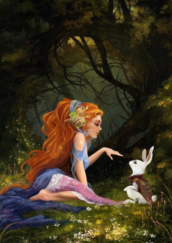 Девушка сказка