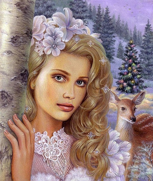 Девушка сказка