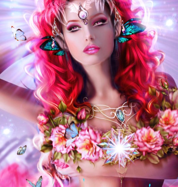 Девушка сказка