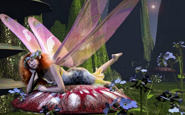 Девушка сказка