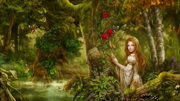 Девушка сказка