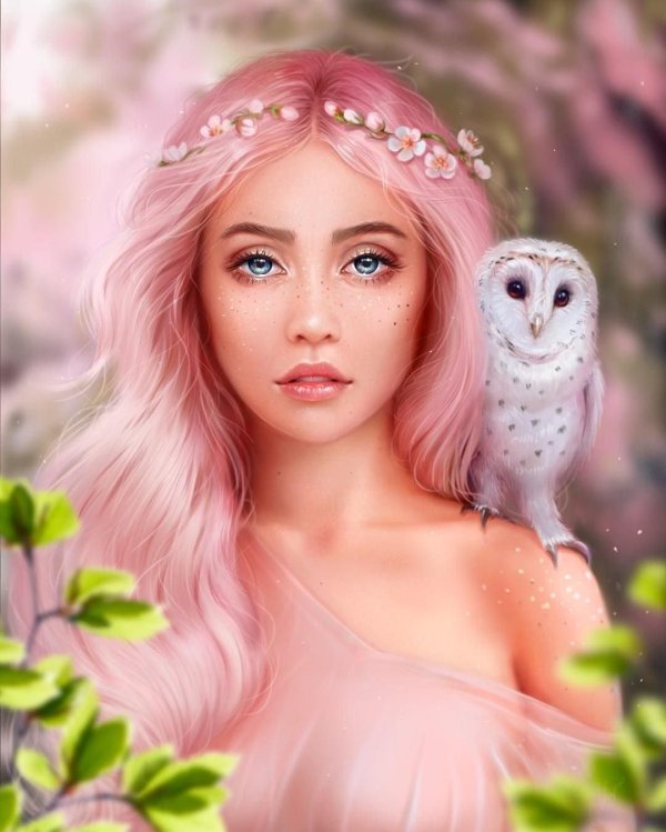 Девушка сказка