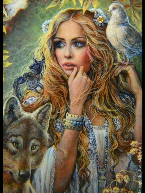 Девушка сказка