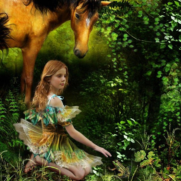 Девушка сказка