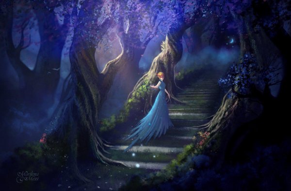 Девушка сказка