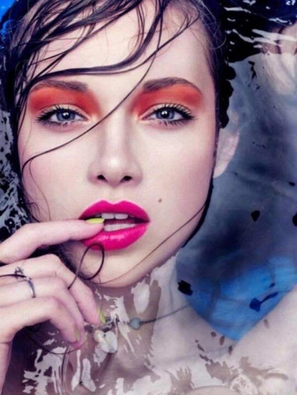 Косметика девушка