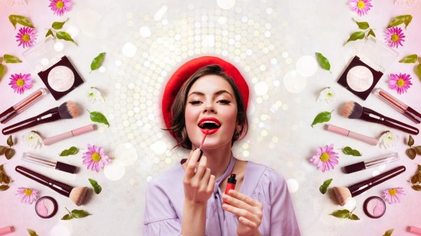 Косметика девушка