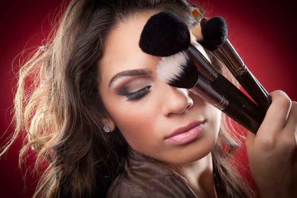 Косметика девушка