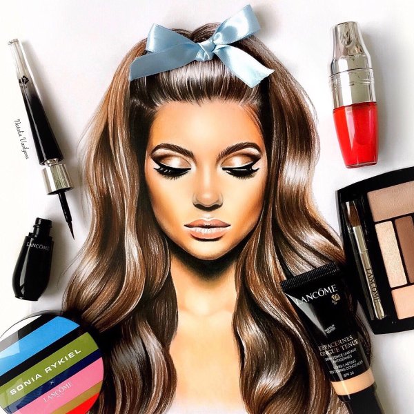 Косметика девушка