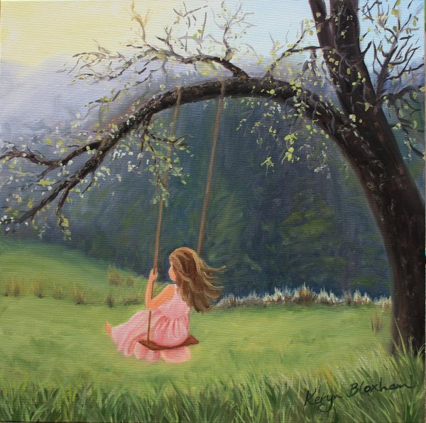 Пейзажи девушка