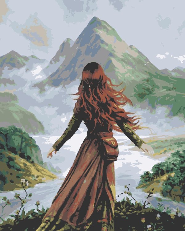 Пейзажи девушка